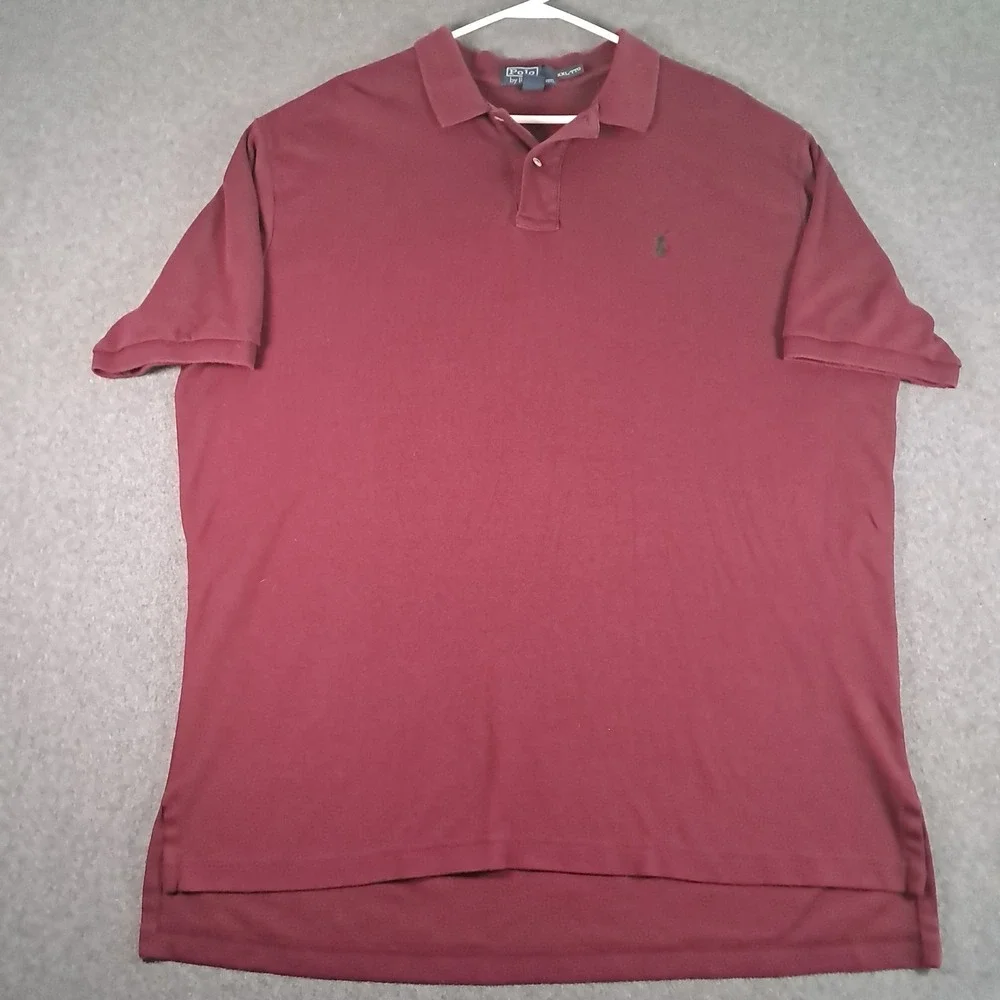 Ralph Lauren Polo XXL Burgundy Cotton